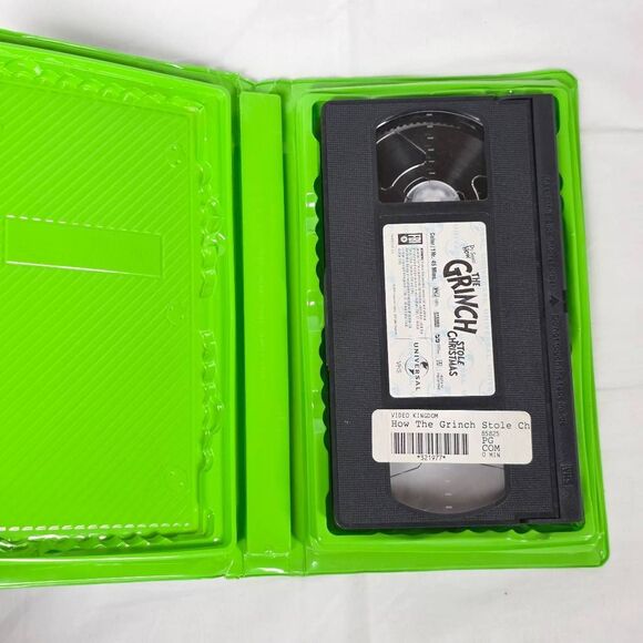 Dr. Seuss’ How the Grinch Stole Christmas (2000) VHS Jim Carrey - Picture 2 of 4